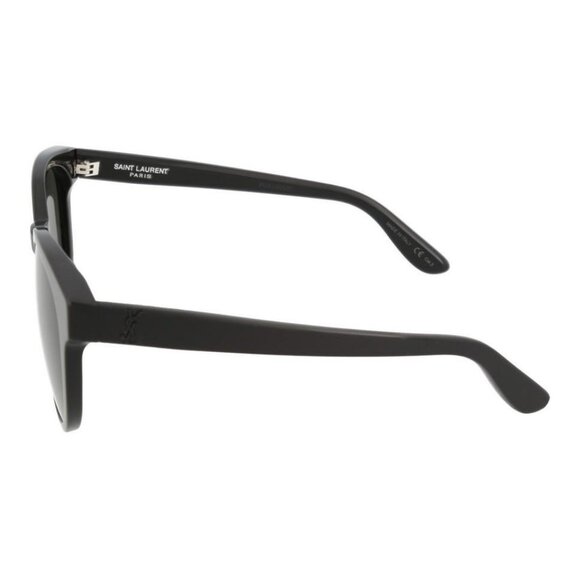 Saint Laurent Unisex Round/Oval Shiny Black Fashion Designer Eyewear - Picture 3 of 4